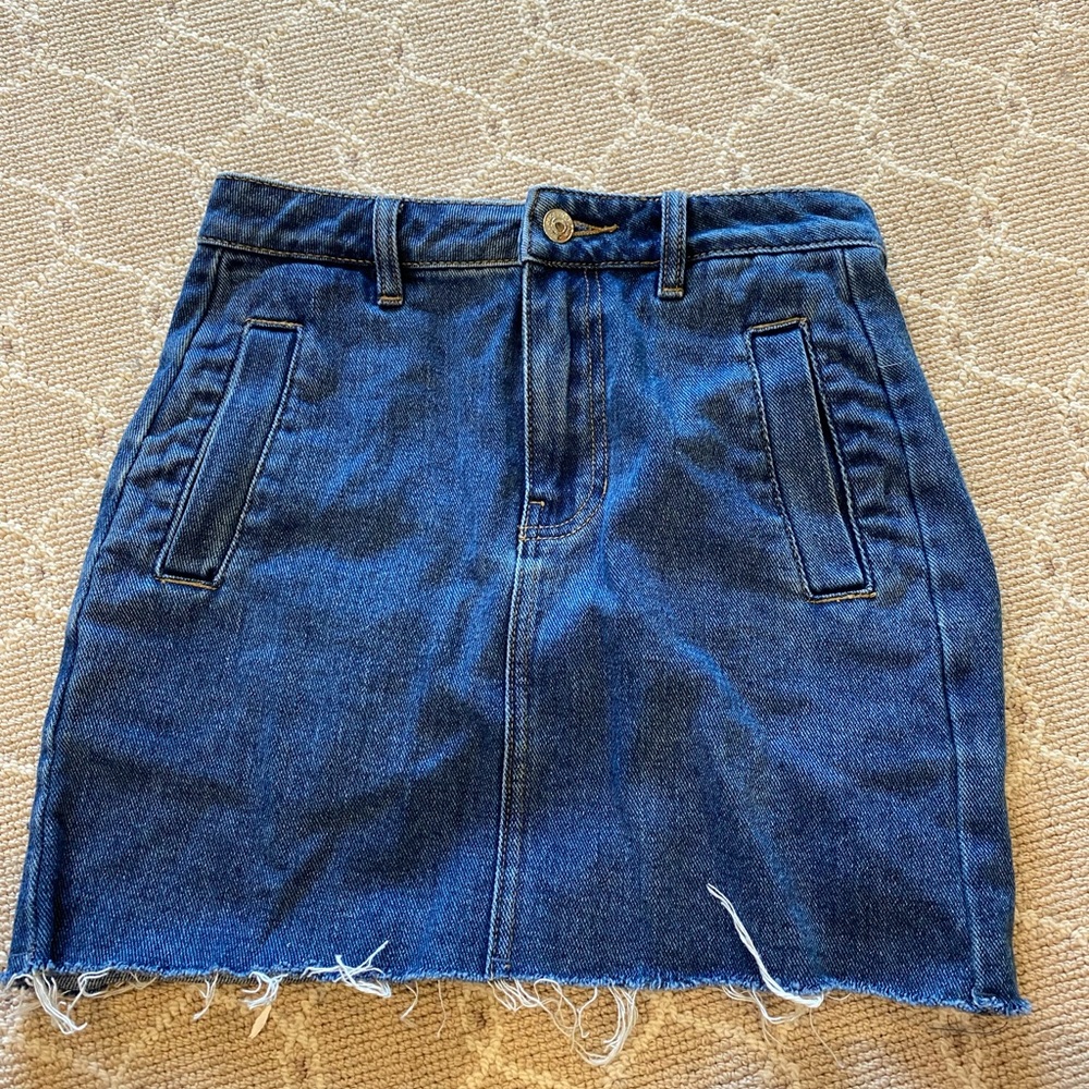 Pacsun denim skirt
